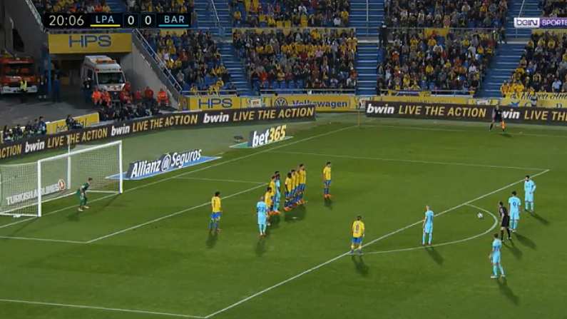 Watch: Messi Ticks One More Club Off The List With Excellent Free-Kick