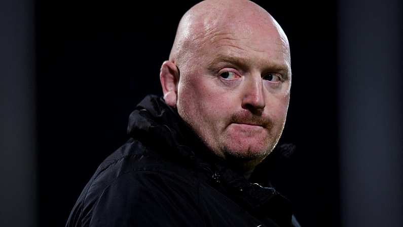 3 November 2017; Dragons head coach Bernard Jackman ahead of the Guinness PRO14 Round 8 match between Munster and Dragons at Irish Independent Park in Cork. Photo by Eoin Noonan/Sportsfile