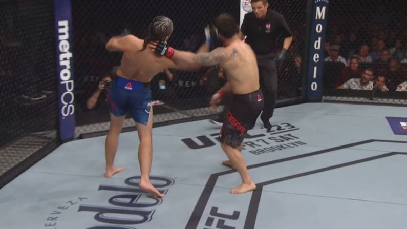 Brian Ortega Becomes First Fighter To Finish Frankie Edgar With Uppercut From Hell