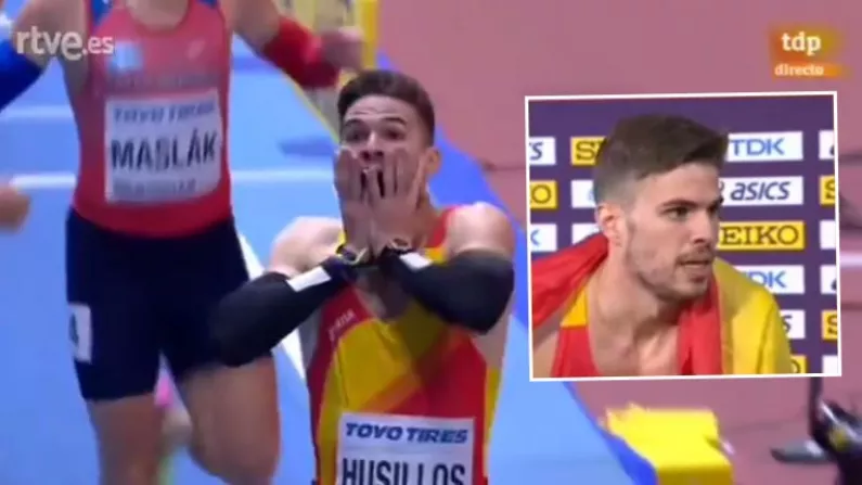 Spaniard Thinks He's World Champion, Finds Out He's Been Disqualified During TV Interview