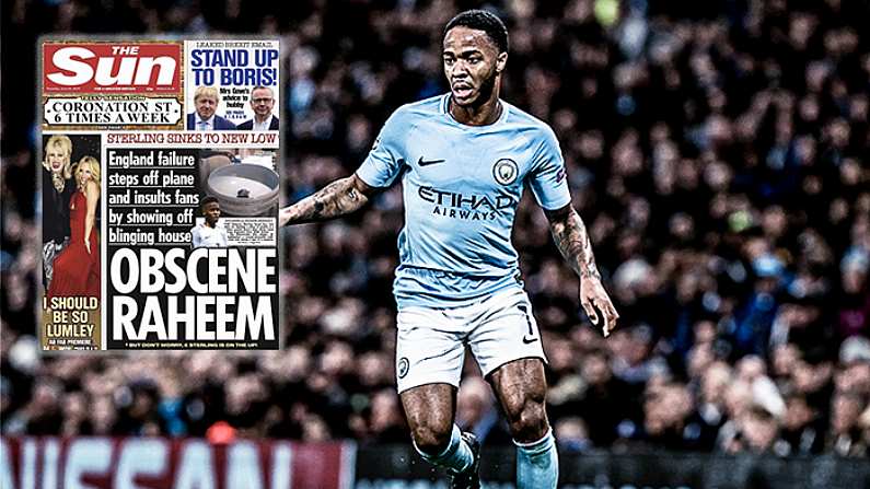 The English Media's Bizarre Obsession With Raheem Sterling Is Atrocious