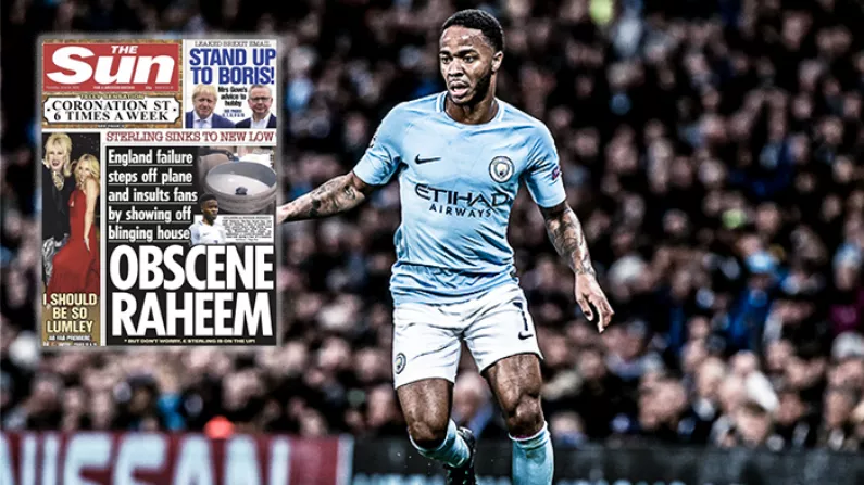 The English Media's Bizarre Obsession With Raheem Sterling Is Atrocious