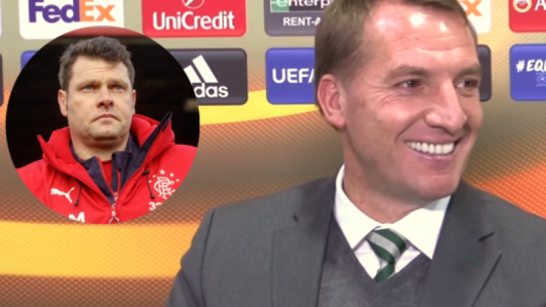 Brendan Rodgers Takes Sly Dig At Rangers Ahead Of Glasgow Derby