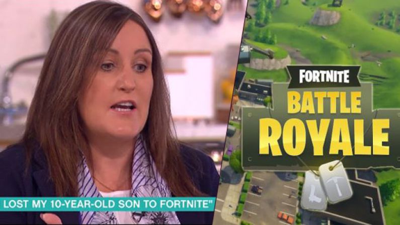 An Irish Woman Went On TV To Claim She Lost Her Son To Fortnite