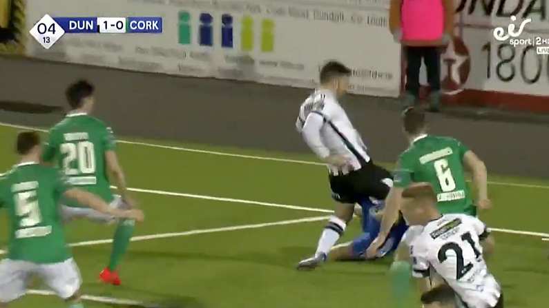 Watch: Keeper Howler Gifts Dundalk Win Against Cork