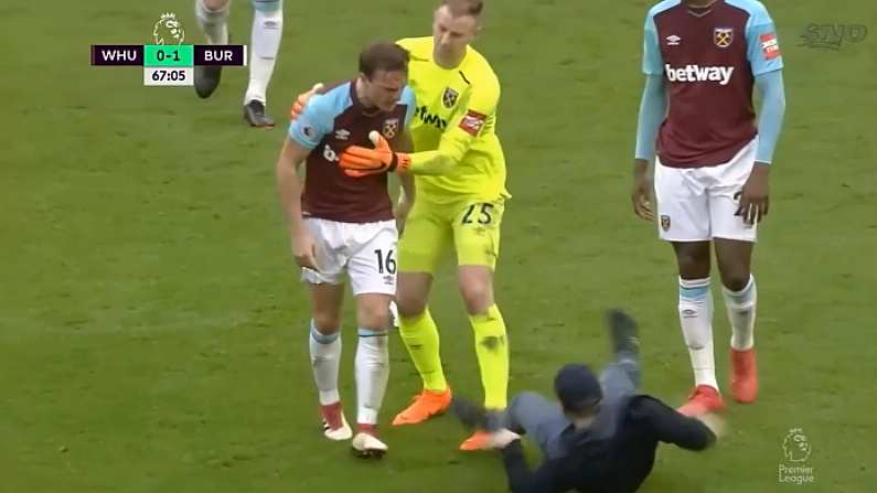 Shameful Scenes As West Ham Protest Spills Out Onto Pitch