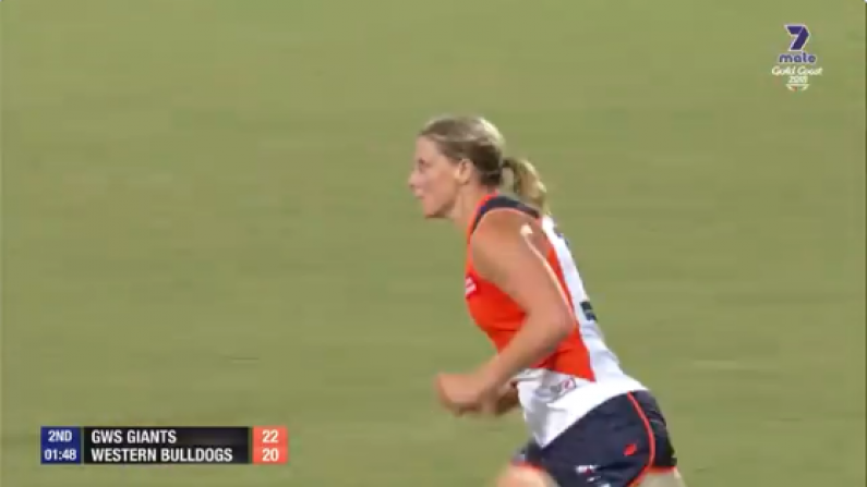 Watch: Cora Staunton Nails Great Score As GWS Giants March On