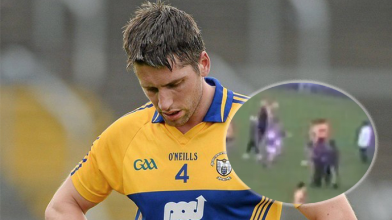 Squirting Water At Umpire Footage Emerges After Clare Footballer Handed Three-Month Ban