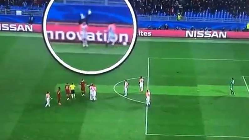 Watch: Shakhtar Player Booked After Pushing Ballboy Over Advertising Hoarding