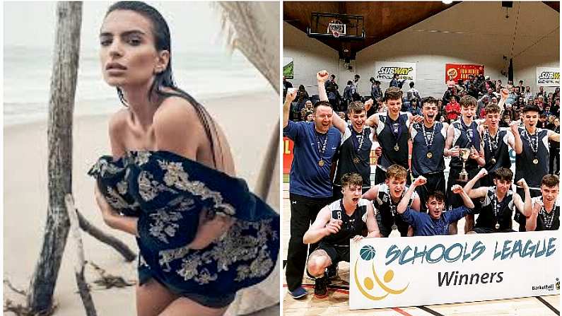 Unlikely Fan Emily Ratajkowski Congratulates Cork School On All-Ireland Success