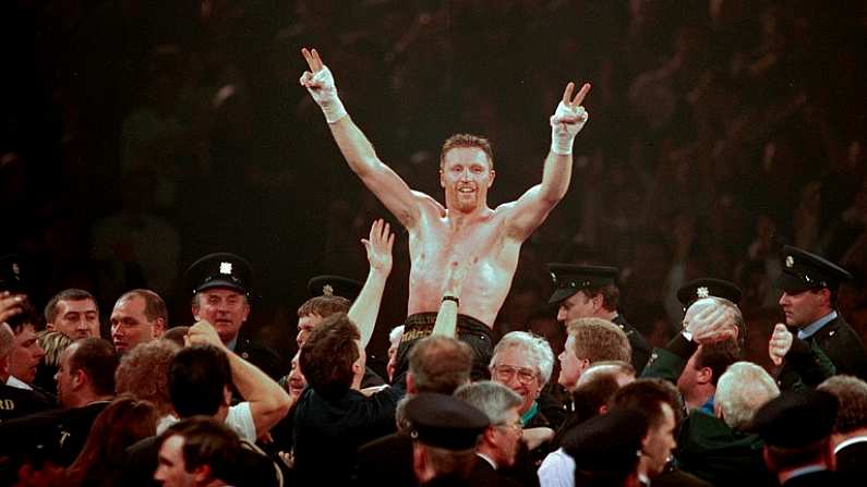 Balls Remembers - Steve Collins Shocks Undefeated Chris Eubank In Cork