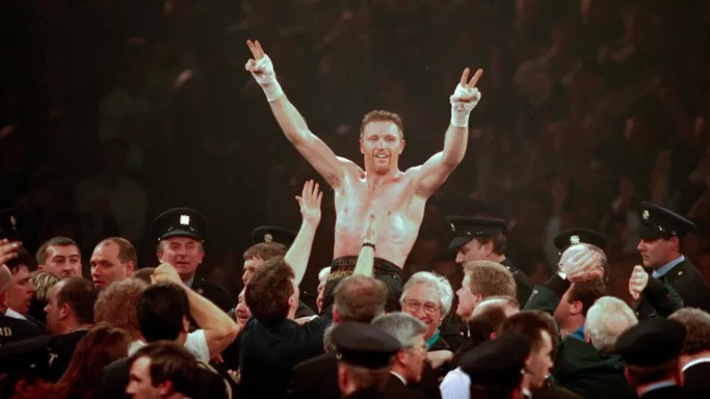 Balls Remembers - Steve Collins Shocks Undefeated Chris Eubank In Cork