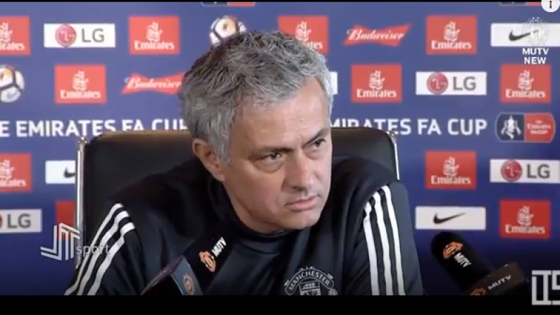 Watch: Jose Mourinho Launches Wild Rant In Defence Of Champions League Exit To Sevilla