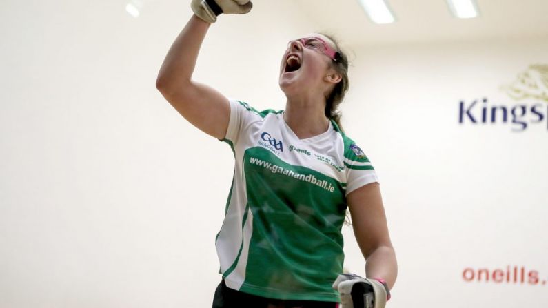 Handball Champ 'Quivering With Nerves', Produces Flat Roll-Out To Claim Title