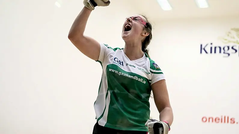Handball Champ 'Quivering With Nerves', Produces Flat Roll-Out To Claim Title