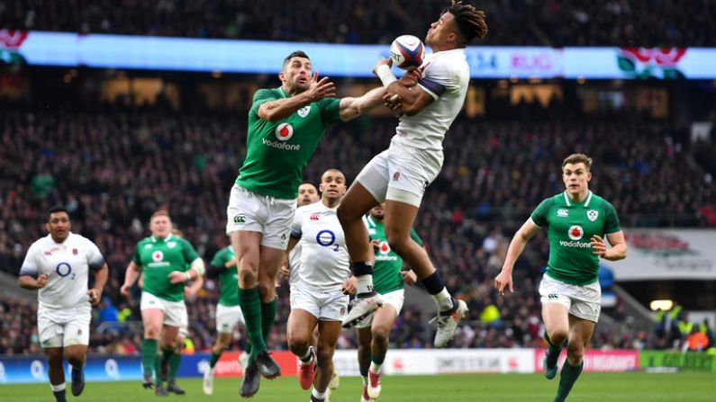England's Anthony Watson Has His Doubts About Gary Ringrose's Try