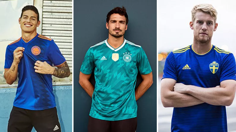 Ranking Adidas' Away Jerseys For This Year's World Cup