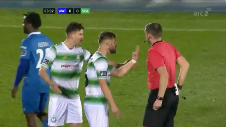 Watch: Graham 'Robben' Burke Gives 10-Man Rovers Hope In Waterford