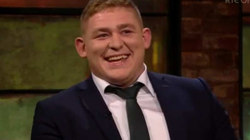 Watch: Tadhg Furlong Proves He's The Ultimate Gent During Late Late Interview