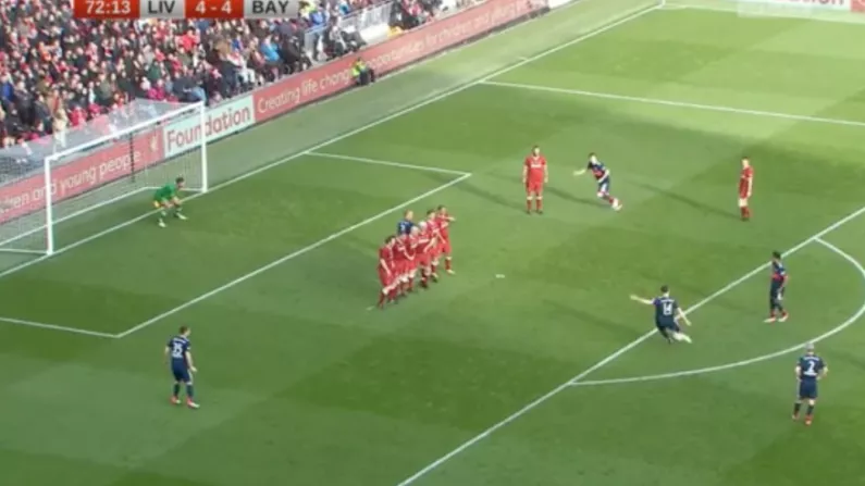 Watch: Alonso Puts Tax Problems On The Back Burner To Score Cracking Free Kick