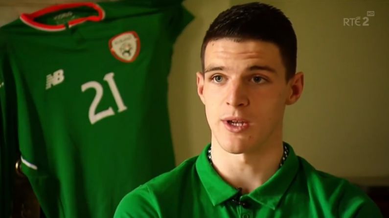 Watch: Delighted Declan Rice Reflects On 'A Dream Week' For Ireland