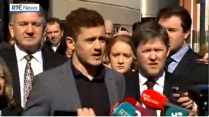 Paddy Jackson's Legal Team Critical Of "Vile Commentary On Social Media"