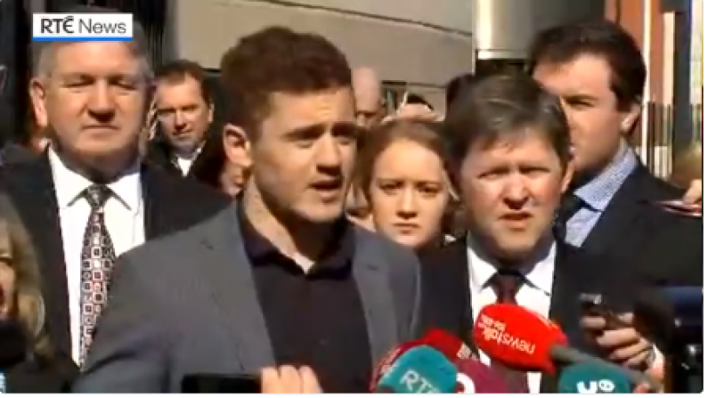 Paddy Jackson's Legal Team Critical Of "Vile Commentary On Social Media"