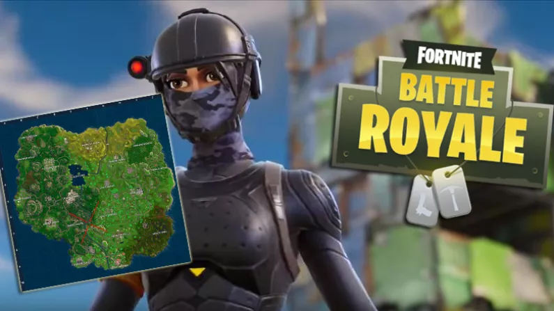 Fortnite Guide: Search Between A Metal Bridge, Three Billboards, And A Crashed Bus Location