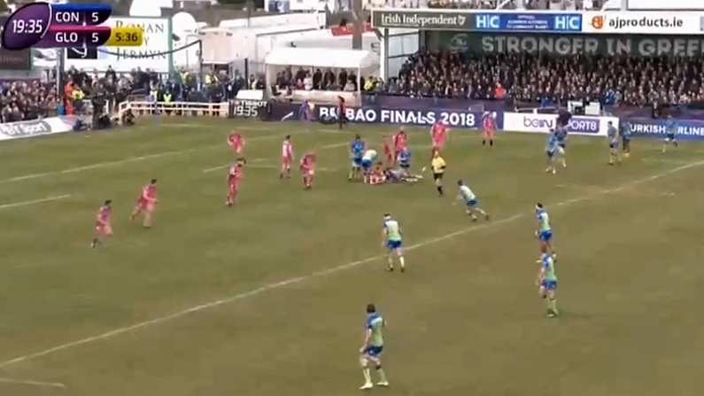 Watch: Bundee Aki Finishes Typically Brilliant Connacht Try