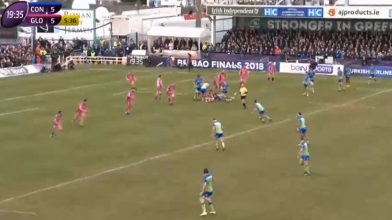 Watch: Bundee Aki Finishes Typically Brilliant Connacht Try