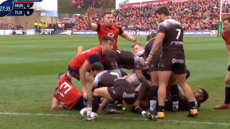 Watch: Quick-Thinking Brilliance From Conor Murray Ensures Crucial Munster Try