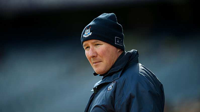 25 March 2018; Dublin manager Jim Gavin during the Allianz Football League Division 1 Round 7 match between Dublin and Monaghan at Croke Park in Dublin. Photo by Stephen McCarthy/Sportsfile