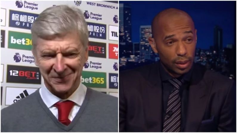 Arsene Wenger Has Absolutely No Time For Thierry Henry's Analysis