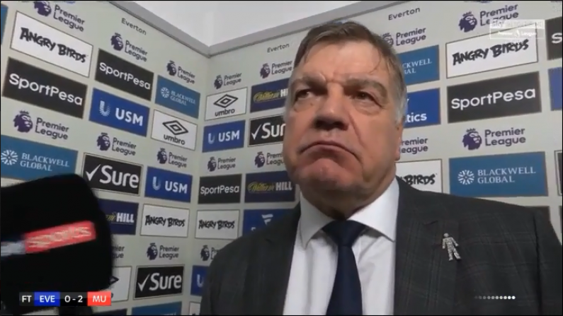 Watch: Sam Allardyce Praises Impact Of James McCarthy Despite Loss