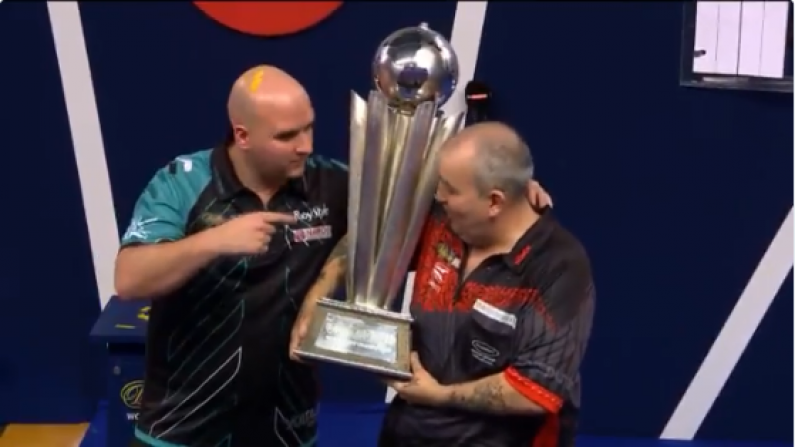 Watch: Rob Cross Beats Phil Taylor To Create A "Leicester City" Darts Story
