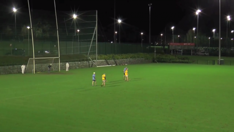 Watch: Goalposts Bend Amid Some Testing Storm Eleanor Conditions