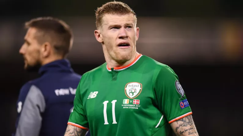 James McClean Lashes Out At Scumbags Who Robbed His House During Last Night's Game