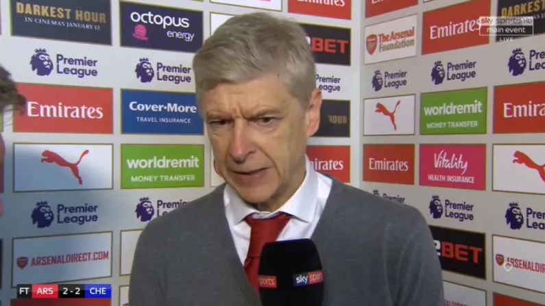 Watch: Arsene Wenger Attacks English Press And "Farcical" Referee In Explosive Interview