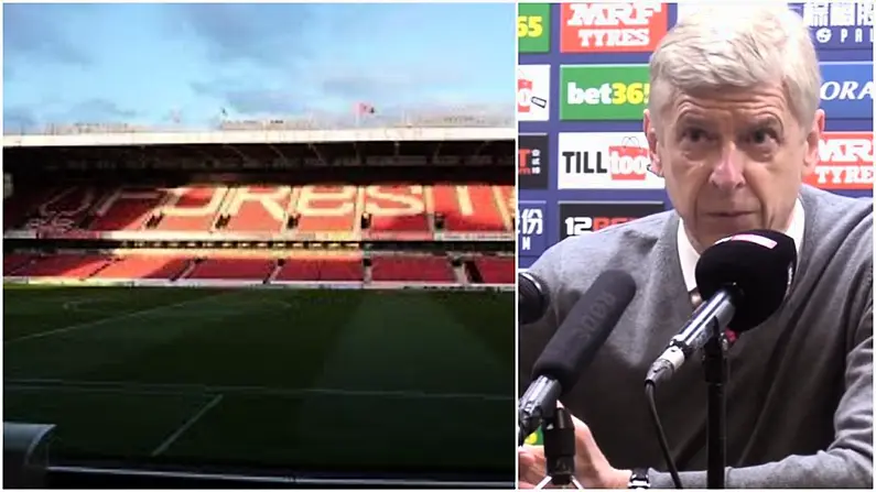 Nottingham Forest Cheekily Attempt To Earn A Few Quid Off Arsene Wenger's Ban