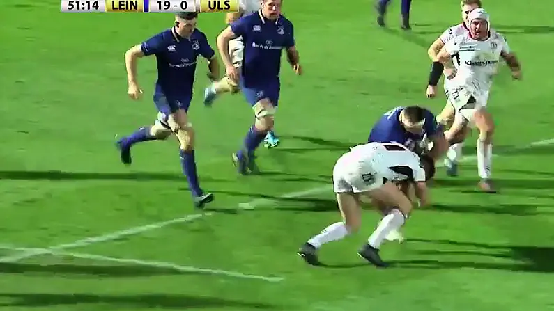 Watch: Andrew Porter Steamrolls Ulster's Darren Cave To Set Up Fergus McFadden Try