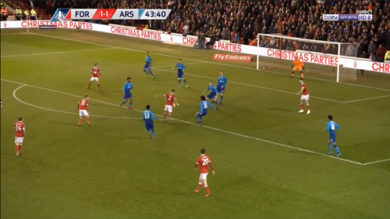 Watch: Nottingham Forest Lead Arsenal With This Absolute Wondergoal