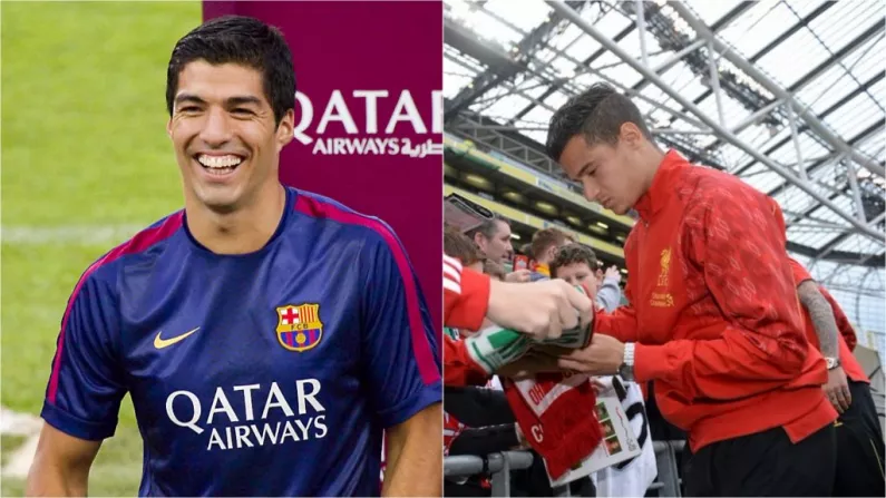 Luis Suarez Personally Ironed Out One Wrinkle In Coutinho Deal