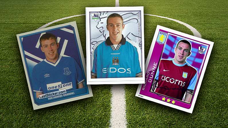 The Troubled History Of Richard Dunne Football Stickers