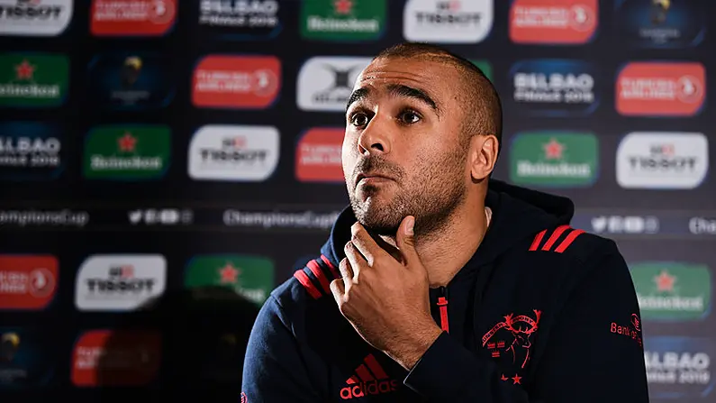 Racing Announce Simon Zebo Signing Just Days Before Huge Clash With Munster
