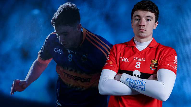 9 January 2018; UCC and Tipperary footballer Jack Kennedy teamed up with Electric Ireland today to launch its First Class Rivals campaign in support of Electric Irelands sponsorship of the Higher Education Championships. The campaign celebrates the unique trait of these historic GAA competitions that sees team composition, unlike in club and county Championships, determined by place of learning not place of birth allowing traditional rivals to form the most unexpected of alliances. Photo by Ramsey Cardy/Sportsfile