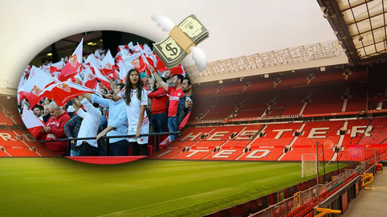 Man United Are Being Very Charitable To Their Own Fans At The Expense Of Sevilla Supporters