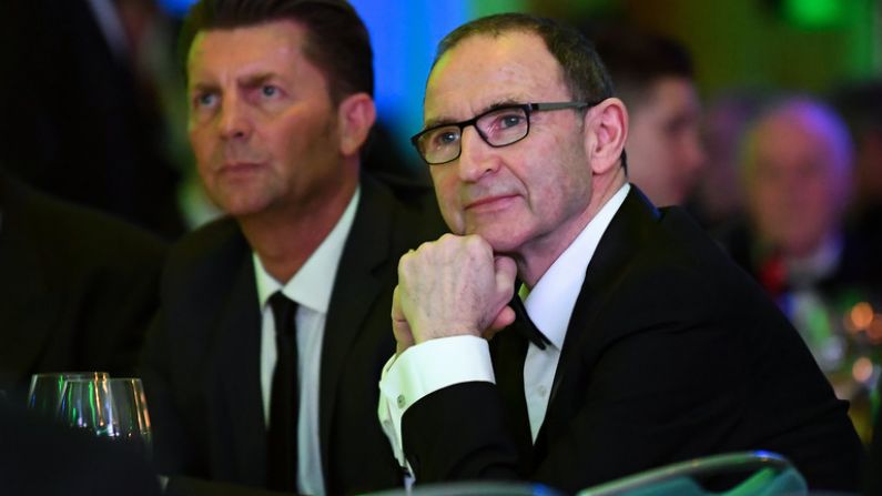 Martin O'Neill Shuns Media As He Attends SWAI Awards In Dublin Tonight