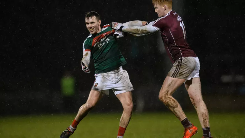 In Pictures: 12-Man Galway Overcome Mayo In Fiery FBD League Affair