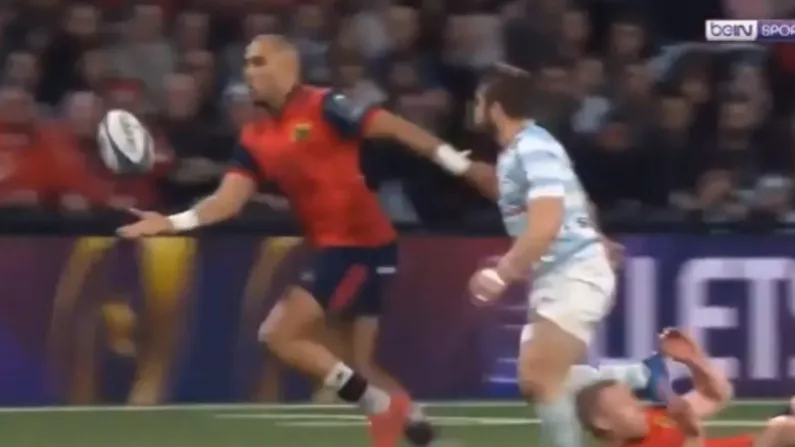 Watch: Simon Zebo Shows Irish Rugby What They Will Be Missing With Epic Flick