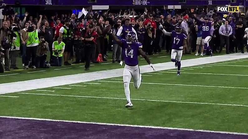 Watch: Vikings Make Championship Game With Incredible Last Second Miracle Play